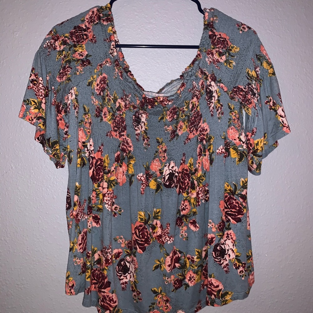 Off the shoulder blouse